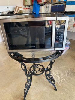 Microwave & coffee maker