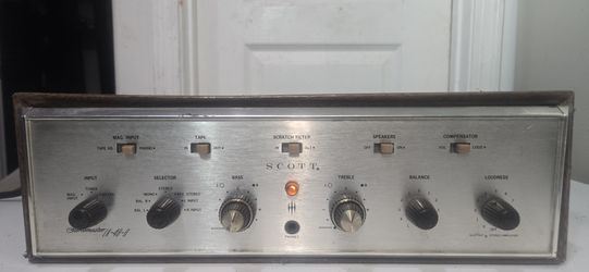 Soctt LK-48-B Stereo Amplifier Ricever Vintage
