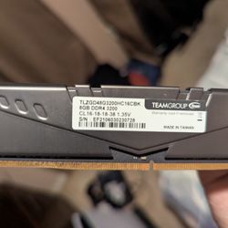 TeamGroup T-Force Vulcan Z - DDR4 RAM 8GB (x2)