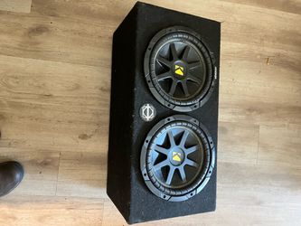 Kicker Dual Subwoofer Box