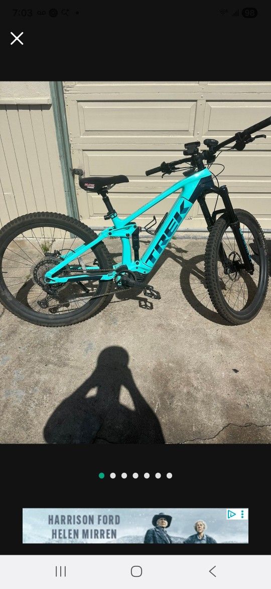 Electric Trek Large Mountain Bike