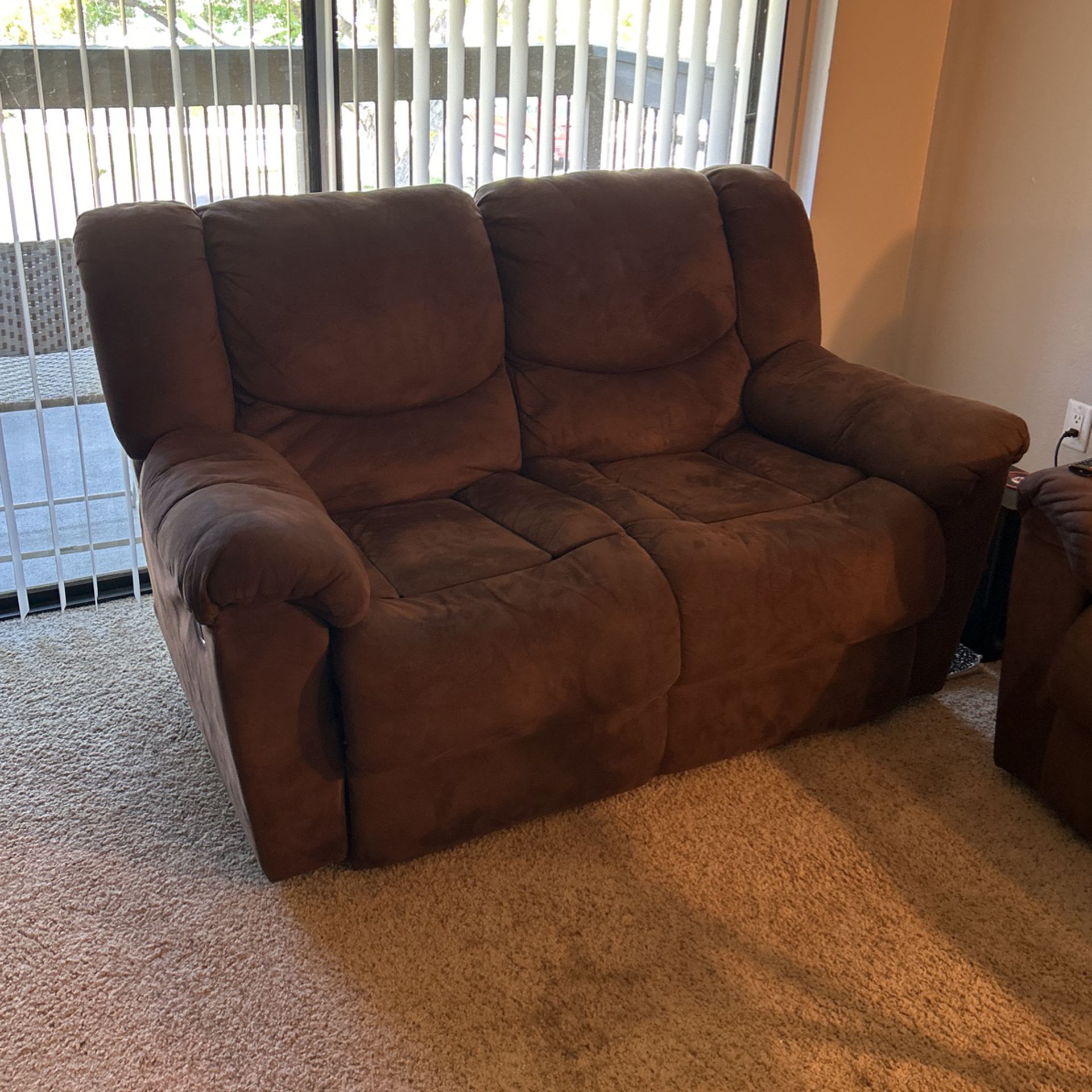 Love Seat and recliner