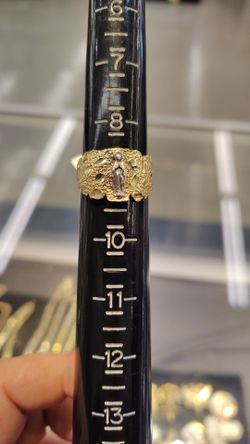 Virgin Mary Nugget Ring