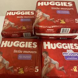 Huggies Diaper Size 2,3,4,5 & Pampers Easy-up Size 2T-3T