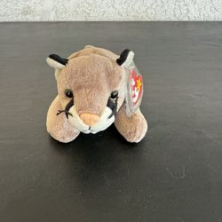 TY Beanie Baby Mountain Lion Named Canyon 