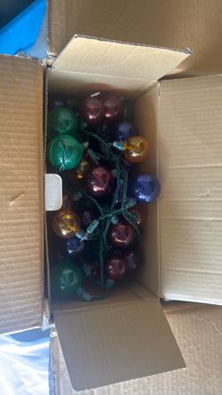 Multicolor Globe String Lights