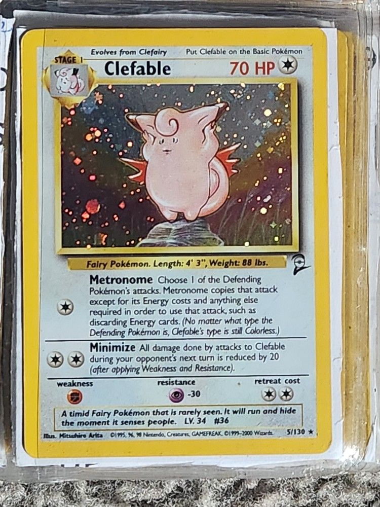 Clefable--Holographic