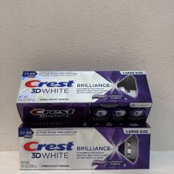 Crest 3D White Brilliance (LARGE SIZE) Luminous Purple Toothpaste