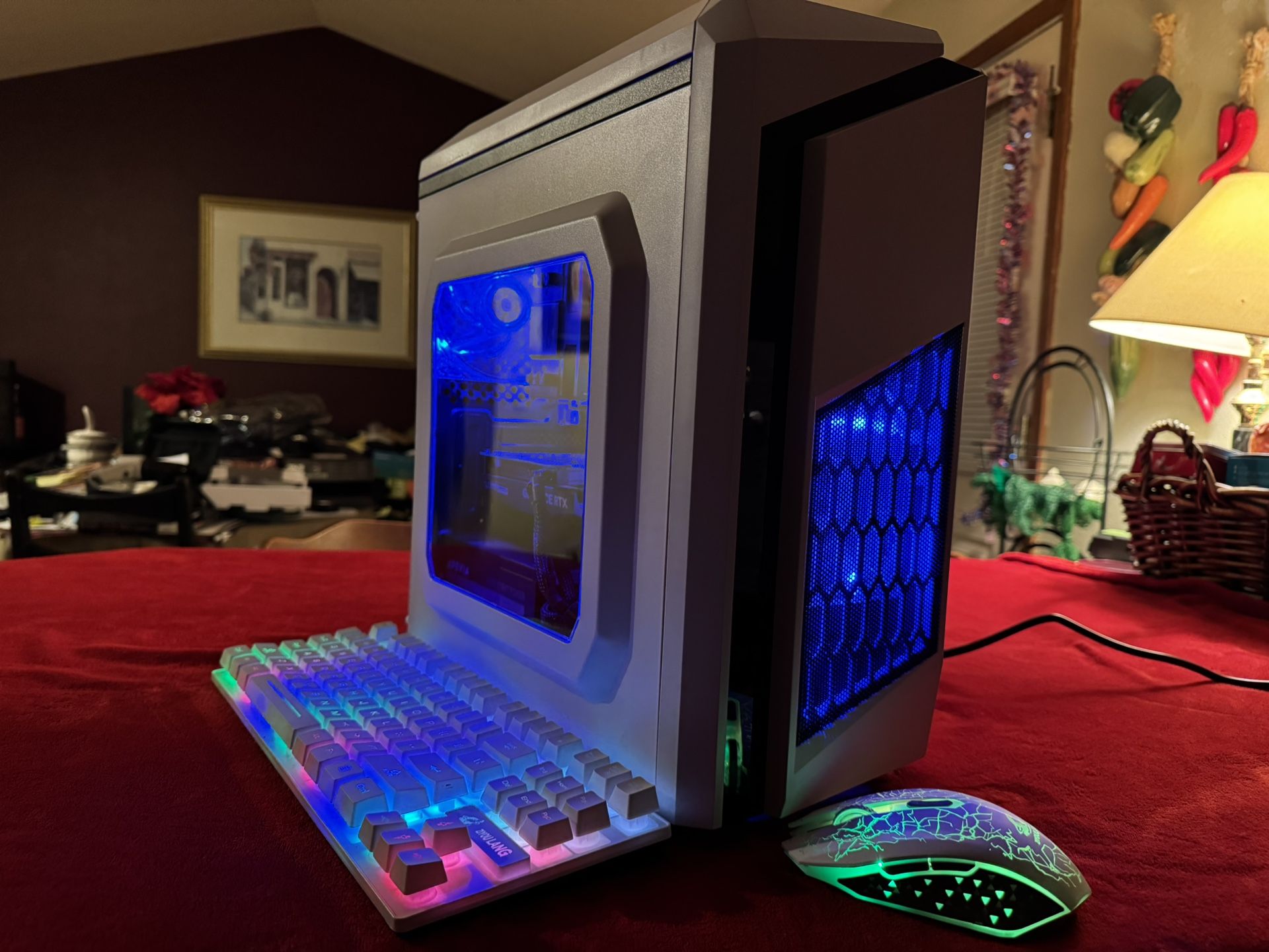 Gaming PC, Ryzen 5 5600X, RTX 4060 8GB GDDR6 (DLSS 3), 32GB DDR4 3600Mhz, 1TB M.2, WiFi/BT