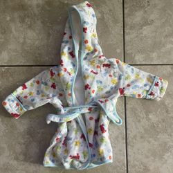 Baby Bath Robe & Washcloths 