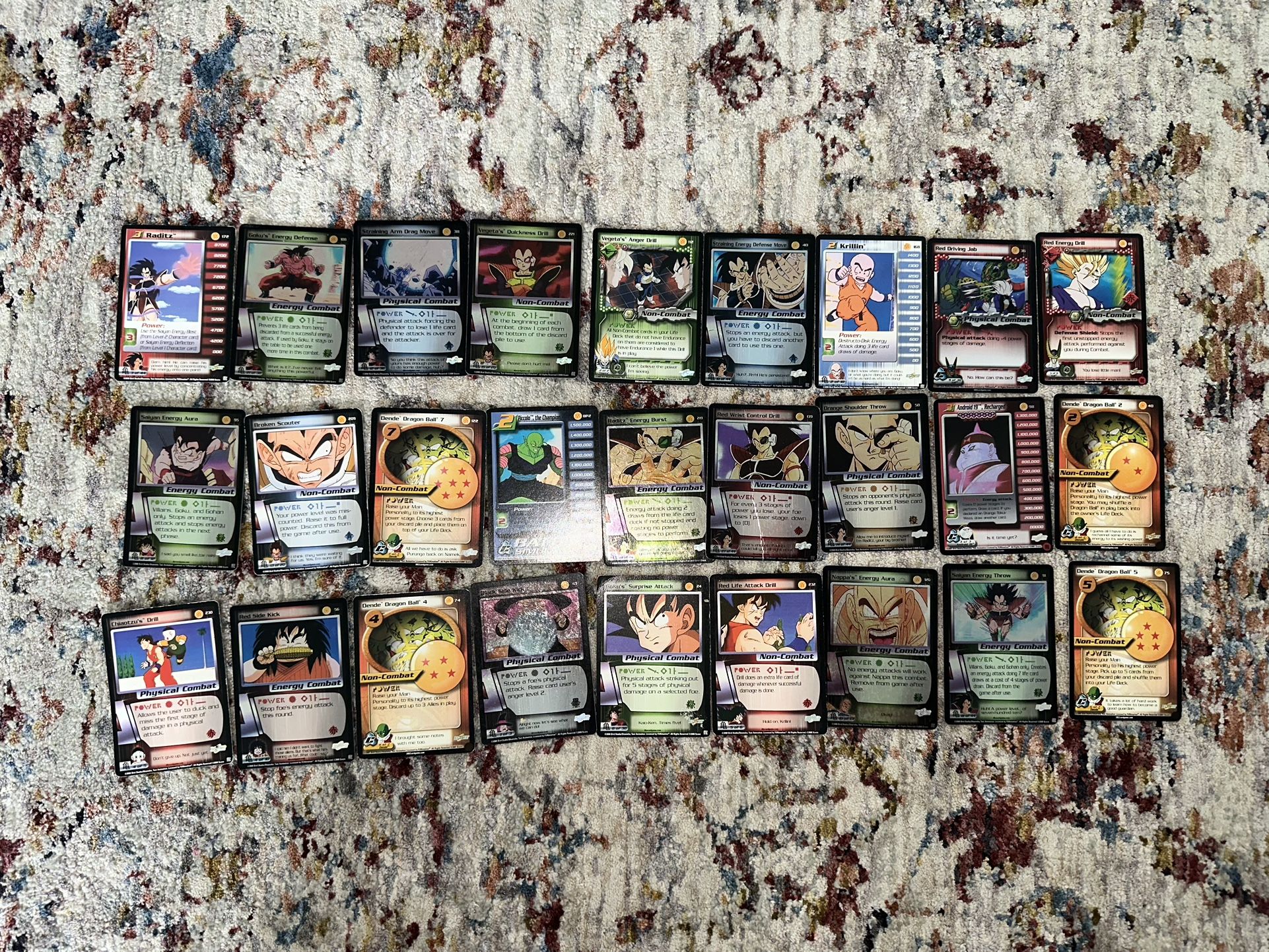 (27) Dragon Ball Z cards