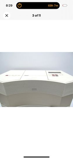 Bose Acoustic Gold hifi Wave CD Audio System AM/FM CD Player w/ original remote + bluetooth ad on!