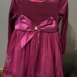 Size 5 Magenta Girls Party Dress by Youngland