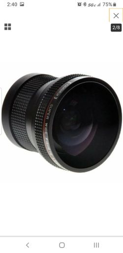 Professional opteka lens hd2 0.20 x super wide for cannon.