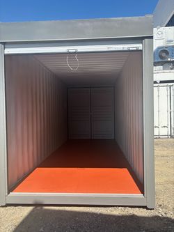 20FT HIGH CUBE SHIPPING CONTAINER – WIND & WATERTIGHT | HEAVY DUTY STORAGE SHED | CONNEX BOX (DUAL ENTRY – SWING DOORS + ROLL UP)