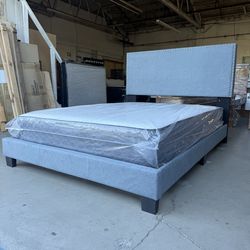 Full bed and mattress