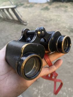 Russian WW2 Field binocular 6x30 for RKKA commander with case, 1945