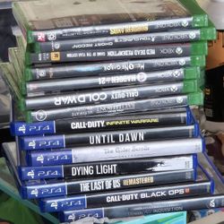 Xbox One And Ps4 Games  Read Description 
