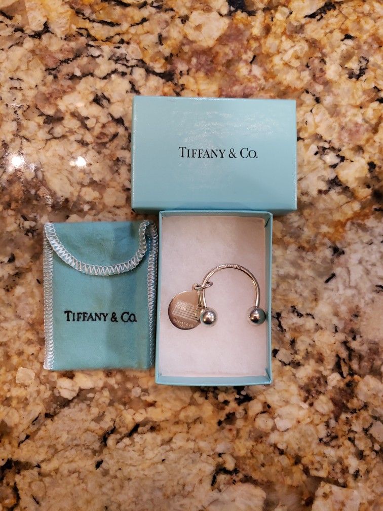 Tiffany Sterling silver key ring