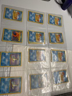 Pokemon cards mint & 1st edition Krabby