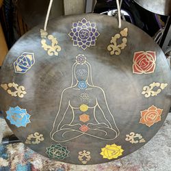 Sound Healing 26” - Bronze Tibetan Meditation Chakra Gong w/ Beater