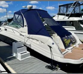 03-04 Sea Ray 340 Bimini Sunshade Canvas Top