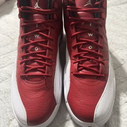 Jordan Gym Red 12’s Size 10.5 No Box 