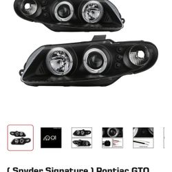 2004-20006 Gto halo headlights
