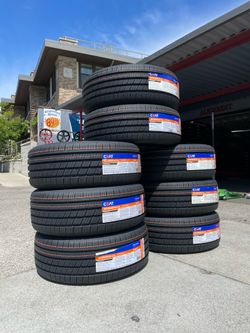 215-60-16 Tires 350$ Installed get free alignment