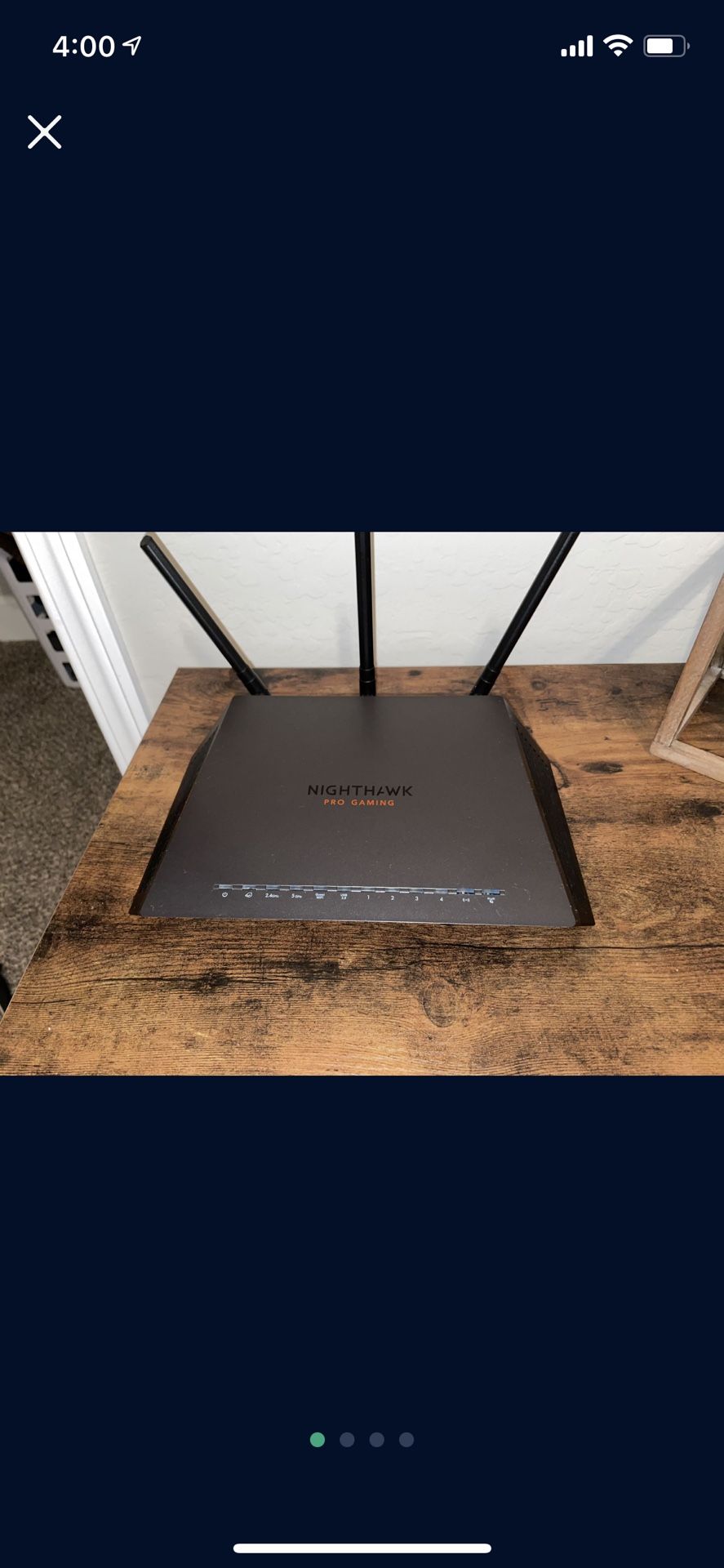 NETGEAR Nighthawk Pro Gaming XR300 WiFi Router