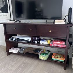 Solid Wood TV Stand