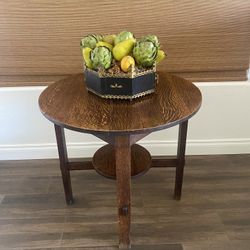 Antique Mission Style Table