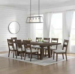 NIB -Brinley Dining Table and 8 Chairs