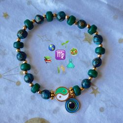 Virgo Ocean Jasper Protection Bracelet