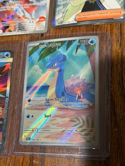 Pokemon pitch black mega darkrai ex Misty’s lapras