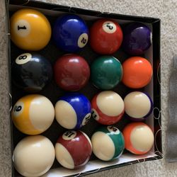 Pool Balls New
