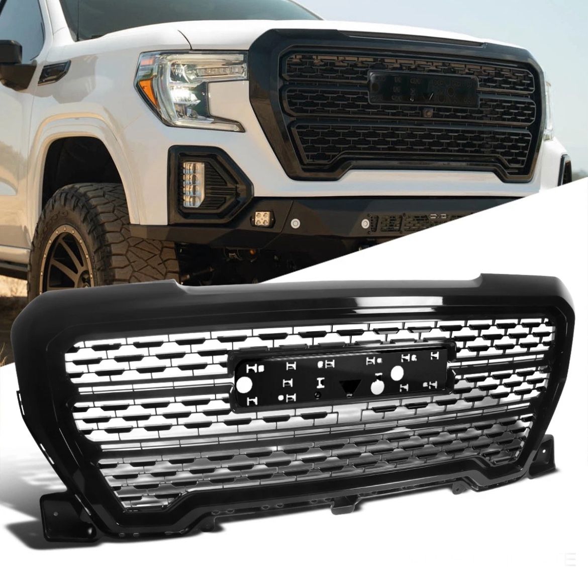 19-21 GMC Sierra 1500 DN-Mesh Style Front Grill
