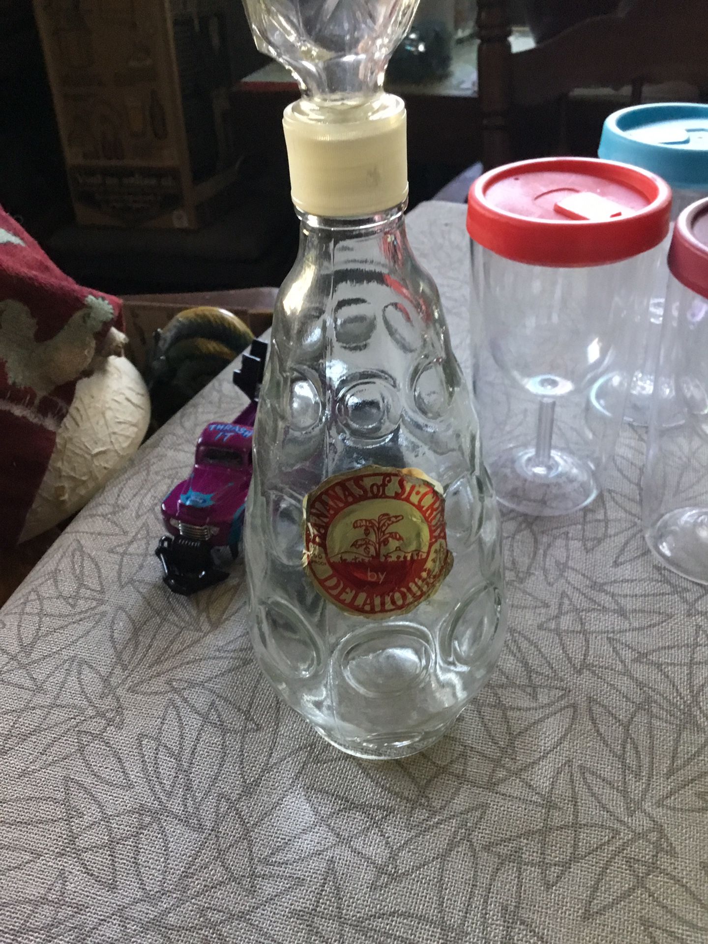 Bananas Of St. Croissant vintage bottle -empty-