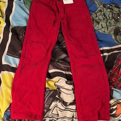 Red Boy Pants