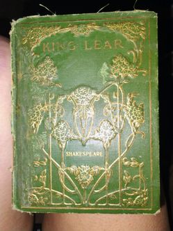 King lear first edition 1880