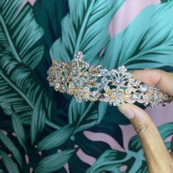 Cute Tiara/ Crown Rose Gold