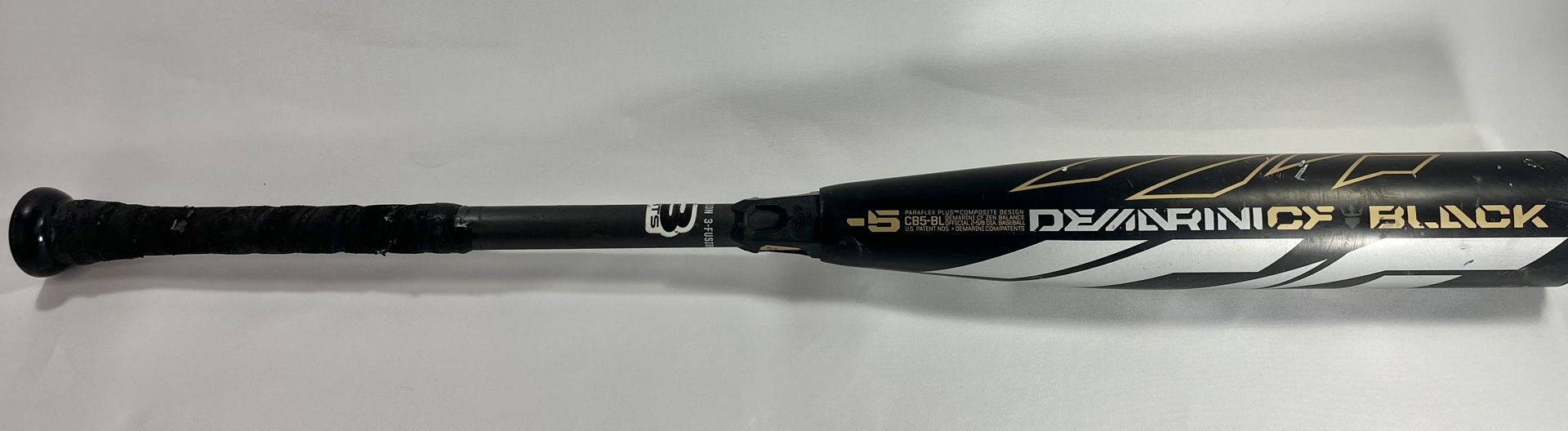 Demarini CF Black -5 Baseball Bat 2 5/8 Diameter CB5-BL Composite 30in 25oz