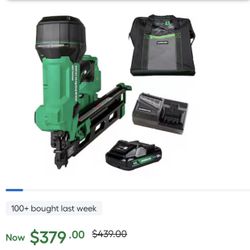 metabo framing nail gun 