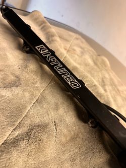 Black ktuned  rail $100