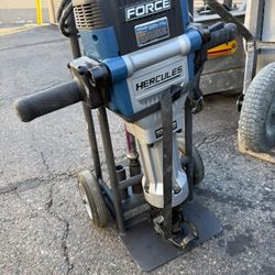 Jack Hammer with car and three bits