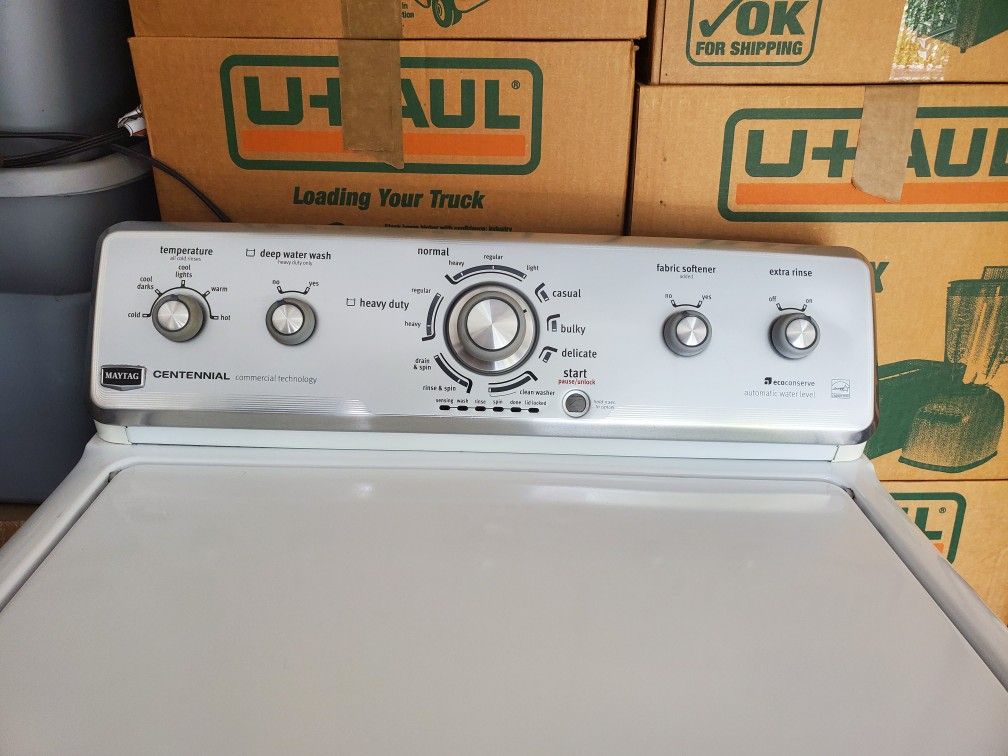 maytag centennial technology washer