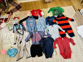 Baby boy Clothing lot Sizes 6-12 Months
