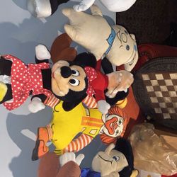 Vintage Advertisement Plushy/Puppets For Sale!