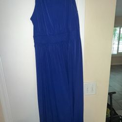 Grace Elements Royal Blue Dress - Woman’s Size 2X