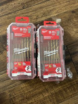 Cobalt Red Helix Drill Bit Set for Drill Drivers (15-Piece)